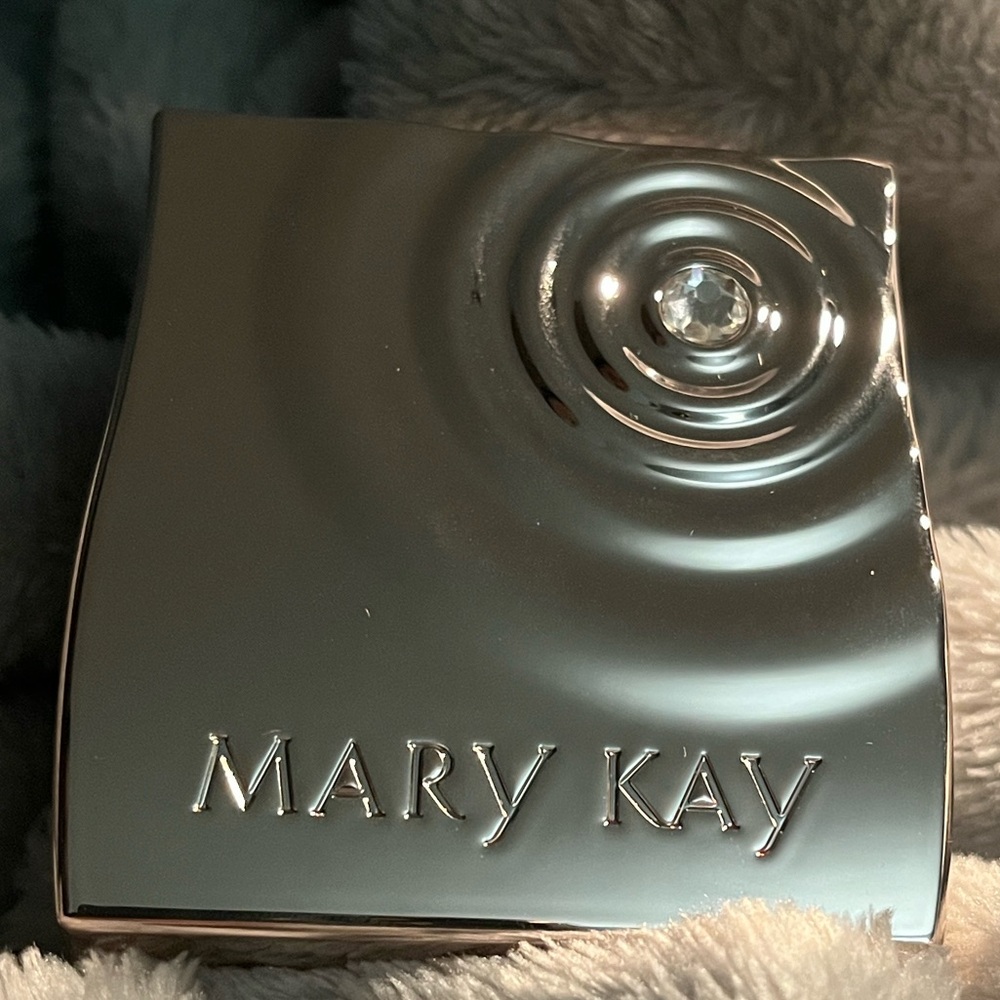 Mary Kay Pink and Brown Mini Compact